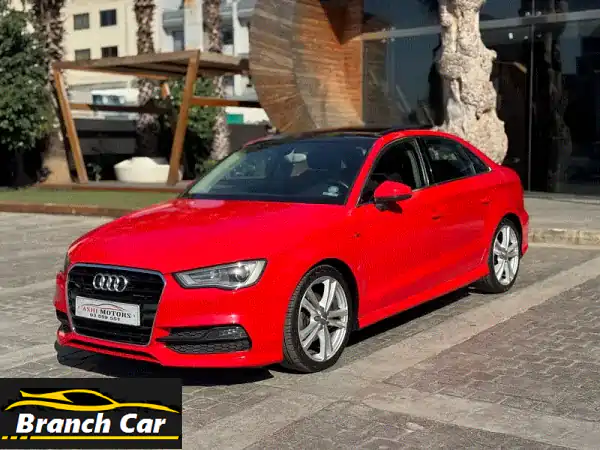 أودي A3 2015 (S-Line) بحالة ممتازة - سعر لا يُفوّت!