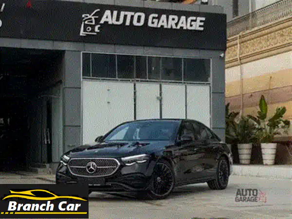 مرسيدس بنز E200 AMG 2025: أناقة وقوة لا تُقاوَم