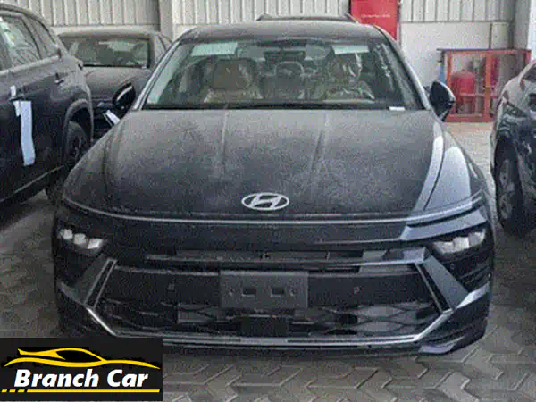 هيونداي سوناتا 2025 GLS - أناقتك، رحلتك! (أبيض لؤلؤي)