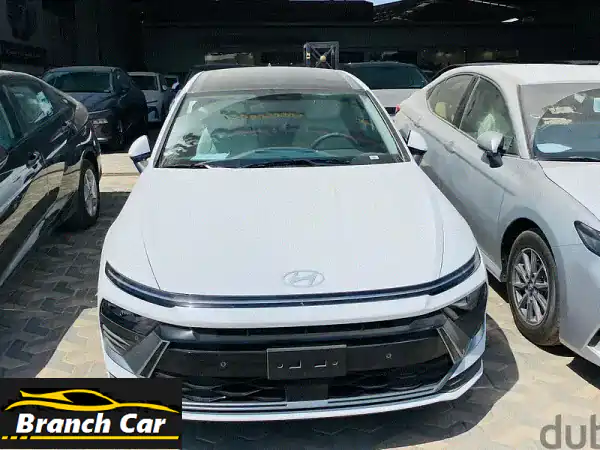 هيونداي سوناتا 2025 GLS - أناقتك، رحلتك! (أبيض لؤلؤي)