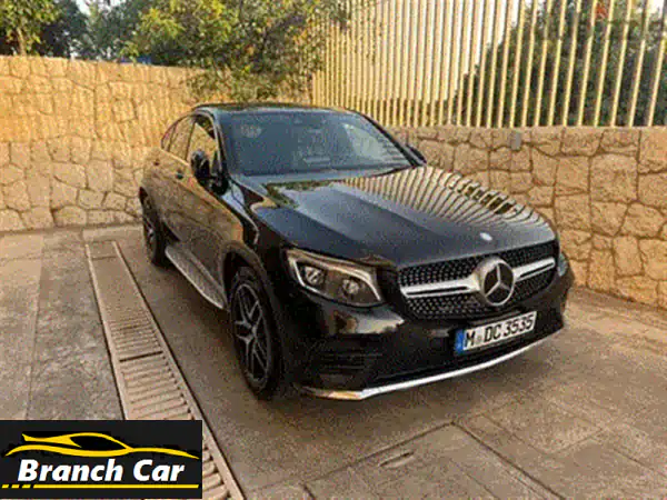 مرسيدس GLC كوبيه 2018 AMG -  سعر لا يُفوّت! (63 ألف ميل فقط)