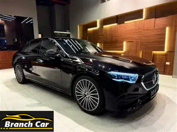 مرسيدس E200 2025 موديل فخم بالكامل - فرصة ذهبية!