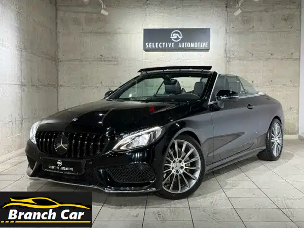 مرسيدس بنز C كابريو AMG - قطعة فنية نادرة! (60,000 كم فقط!)