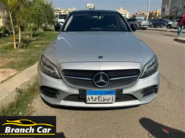 مرسيدس بنز C200 AMG 2021 -  سقف بانورامي، إضاءة رقمية،  مقاعد جلدية! تقسيط متاح!