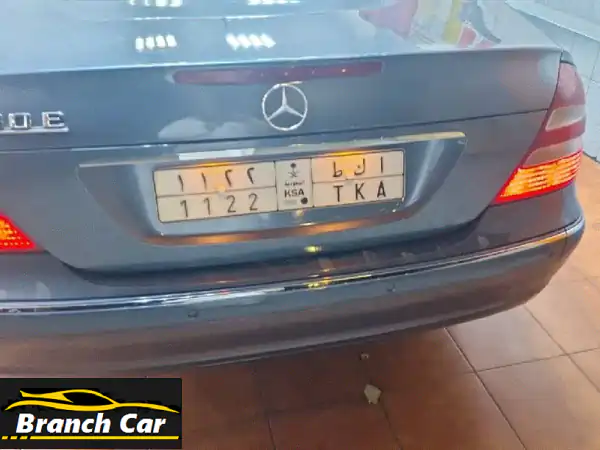 فرصة ذهبية! مرسيدس E240 موديل 2003 - سعة 6 سلندر -  أداء...