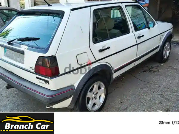 فولكس واجن GTI 1987 - قطعة فنية كلاسيكية للبيع!