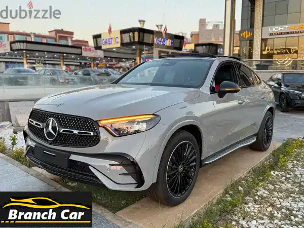مرسيدس GLC 300 AMG كوبيه 2025 - رمادي ناردو - فول أوبشن -...