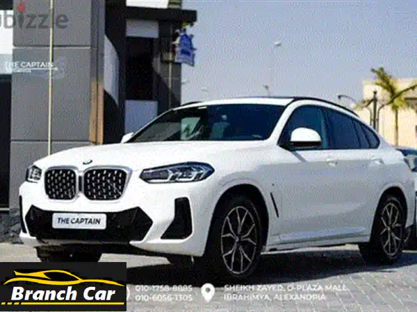 BMW X4 2023 🖤🔥  -  سواقة رياضية فاخرة بانتظارك!