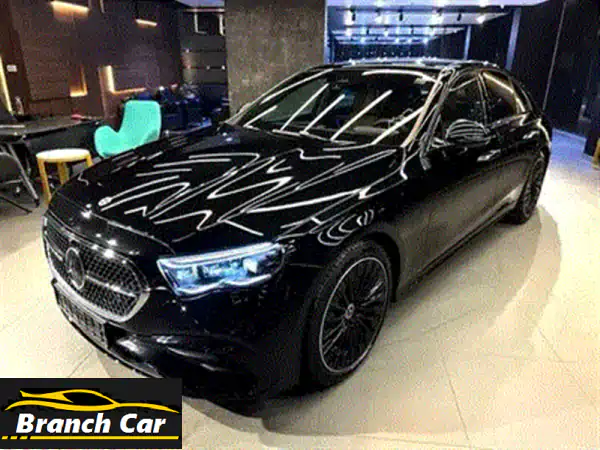 مرسيدس بنز E200 2025 (معظم المواصفات) - فرصة لا تُفوّت!