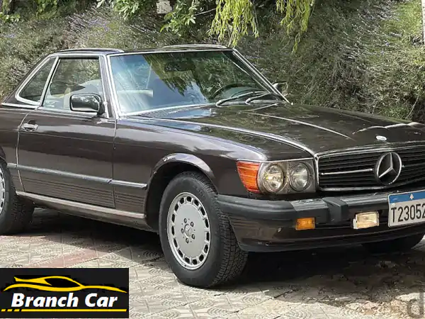 مرسيدس 560 SL 1989 - تحفة كلاسيكية أنيقة وقوية للبيع...
