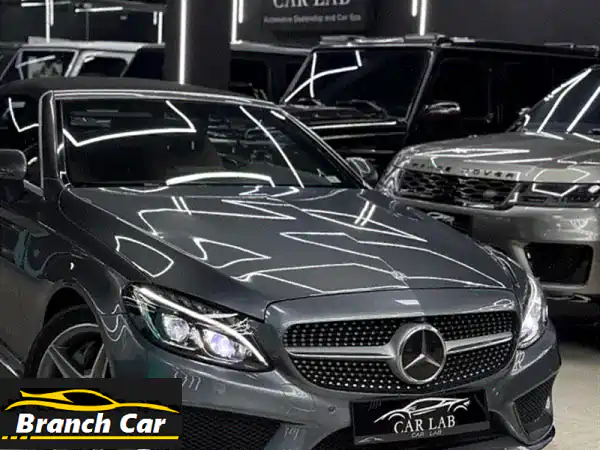Mercedes CClass 2017 convertible look AMG
