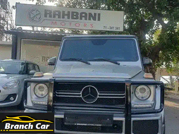 مرسيدس G63 AMG 2014 بيضاء لؤلؤية - فاخرة وكاملة المواصفات! ✨