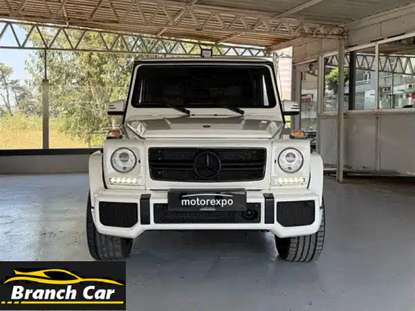 مرسيدس G63 AMG 2014 بيضاء لؤلؤية - فاخرة وكاملة المواصفات! ✨