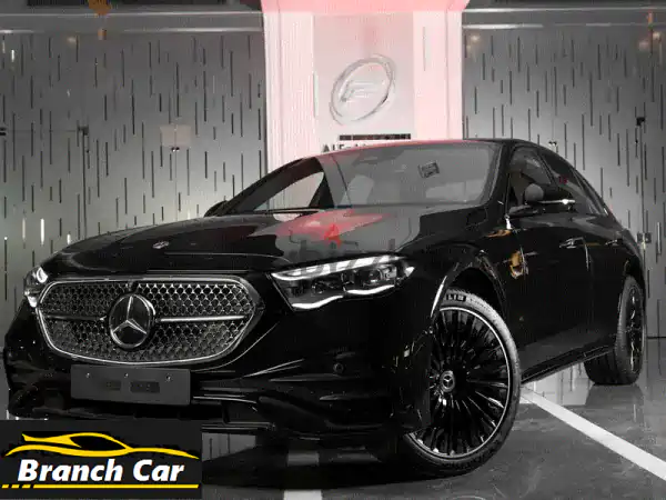 مرسيدس بنز E200 AMG 2025 موديل جديد - فرصة ذهبية!