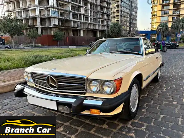 مرسيدس بنز SL 560 (1986) - قطعة فنية أصلية بحالة ممتازة!...