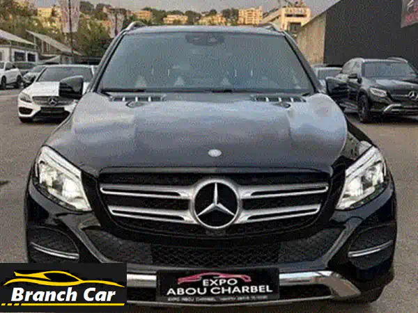 مرسيدس GLE Class 2018 بيضاء - كاميرا 360 درجة، خيارات كاملة، نظيفة جداً!