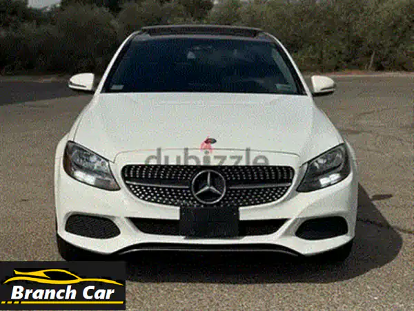 مرسيدس C-Class 2017 بحالة ممتازة - فرصة لا تُفوّت!
