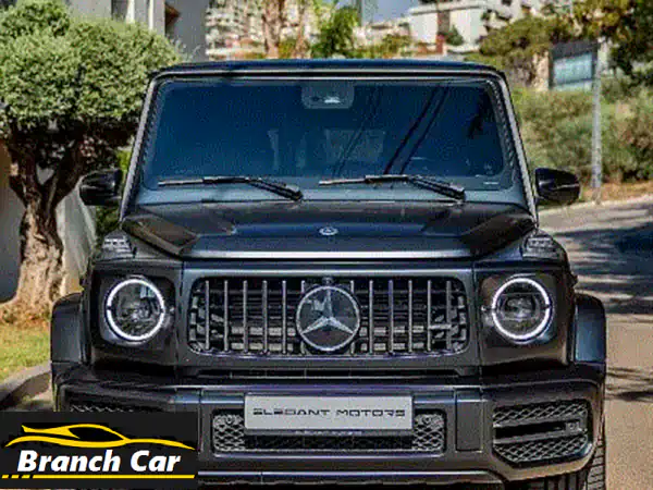 مرسيدس G63 AMG 2021 - أسود مات - وارد ألمانيا - فرصة لا تُفوّت!