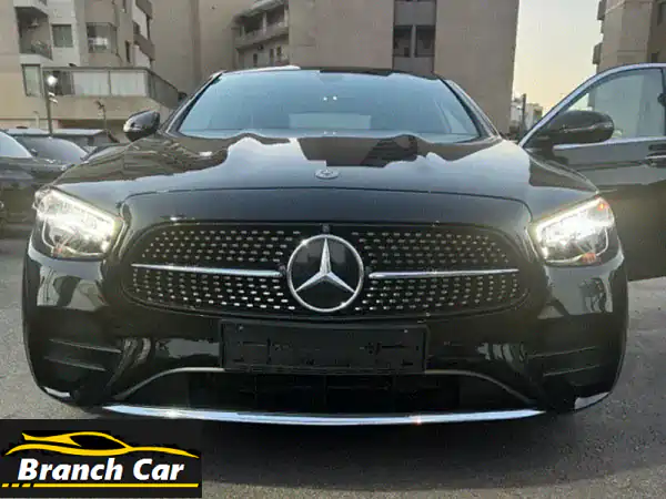 مرسيدس E350 AMG 2021 - كالجديدة! 8000 ميل فقط - فرصة لا تُفوّت!