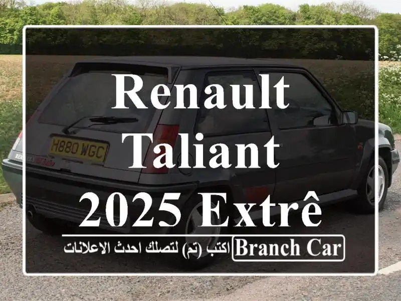 Renault Taliant 2025 Extrême