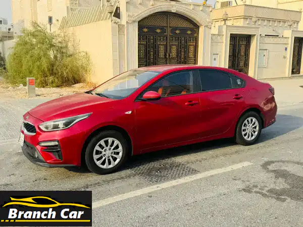 كيا سيراتو 2019 حمراء بحالة ممتازة - فرصة لا تُفوّت...