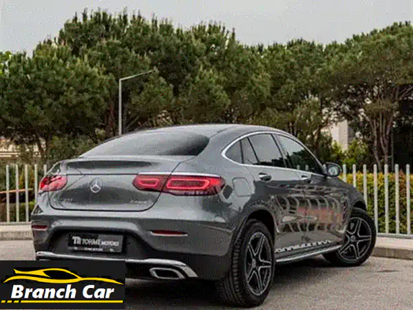 مرسيدس GLC300 كوبيه 2020 - بحالة ممتازة! (قليلة...