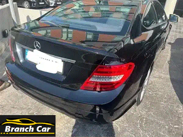 مرسيدس C-Class 2012 كوبيه أنيقة - فرصة لا تُفوّت!