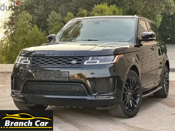 رينج روفر سبورت V8 سوبر تشارجد 2018 - أسود ناصع،...