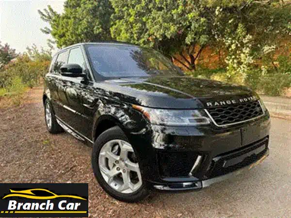رينج روفر سبورت V8 سوبر تشارجد 2018 - أسود ناصع، حالة ممتازة! (بدون حوادث)
