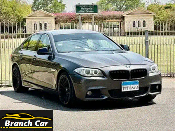 بي ام دبليو 520i لاكشيري 2013 -  سعر لا يُفوّت! فتحة سقف، حالة ممتازة