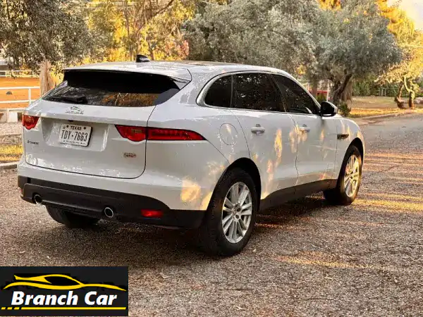 جاكوار F-Pace 2020 بيضاء - سيارة فاخرة بحالة ممتازة!...