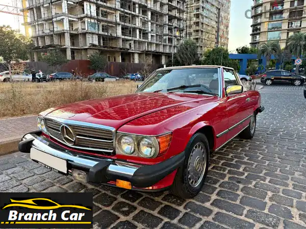 مرسيدس بنز SL 560 (R107) 1989 - قطعة فنية نادرة للبيع!