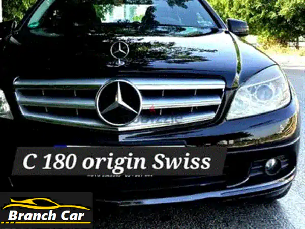 مرسيدس بنز C180 كومبريسور موديل 2009 (شكل 2013) - حالة ممتازة! - لبنان