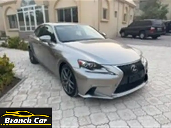 لكزس IS F Sport 2016 ذهبية - فاخرة ومميزة للبيع! (45,000 ريال...