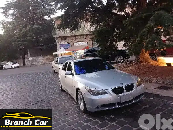 بي إم دبليو E60 525i 2004 بحالة ممتازة - فرصة لا تُفوّت!