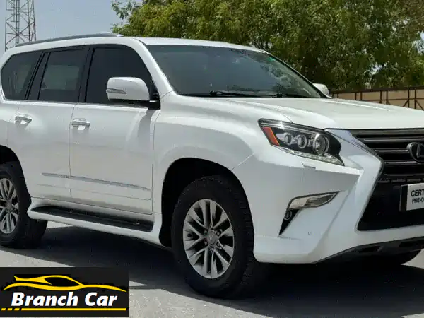 لكزس GX460 سبورت 2014 بيضاء - فخامة لا تُقاوم بسعر مميز!