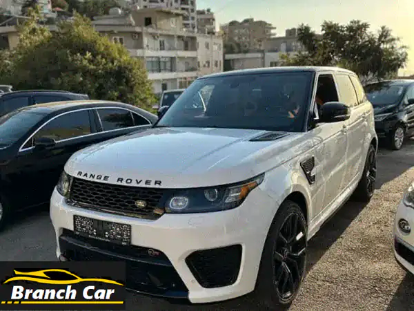 رانج روفر SVR 2015 بيضاء - فخامة بريطانية بانتظارك!...
