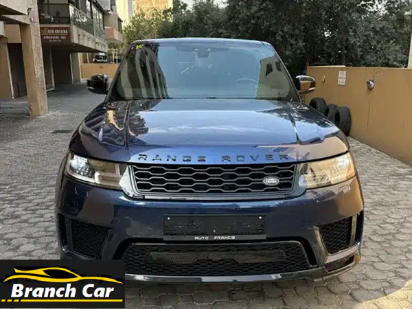 رينج روفر سبورت V8 ديناميك 2018 - أزرق ملكي، حالة...