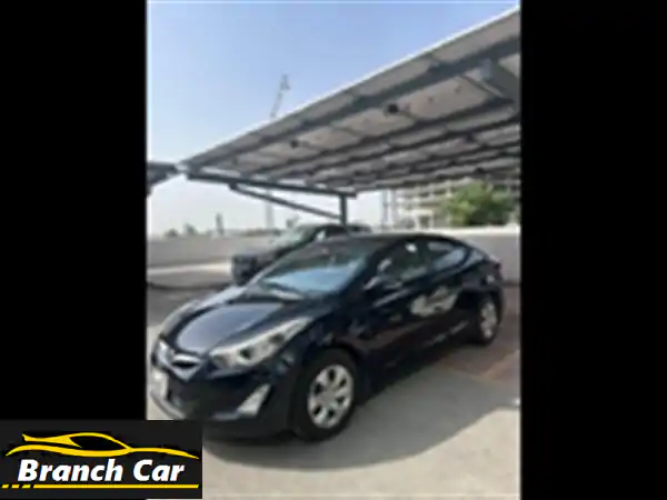 هيونداي إلنترا MD 2015 خليجي - حالة ممتازة! (عداد 156 ألف كم)