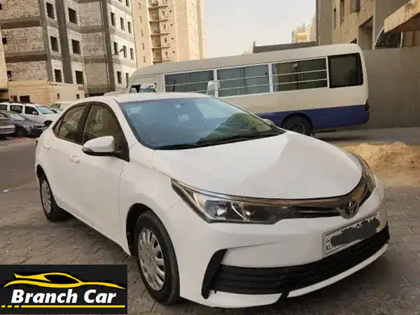 Toyota Corolla 20181.6 XLI