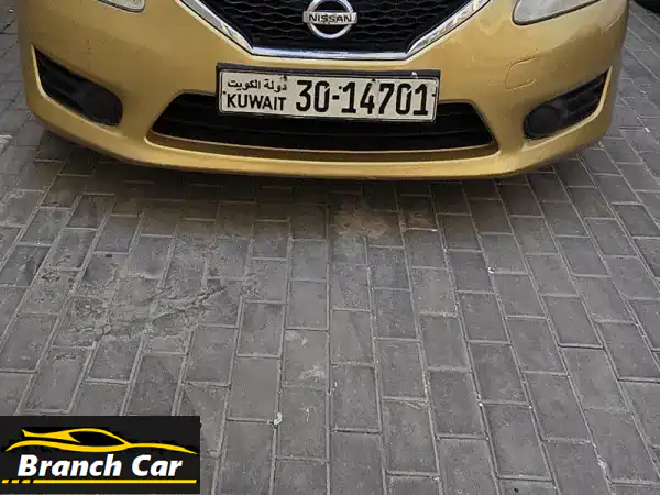 نيسان تيدا 2014 ذهبية ✨ بحالة ممتازة! فرصة لا تُفوّت