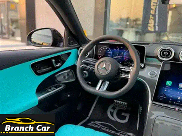 مرسيدس C200 AMG 2024 -  الفخامة والأداء في سيارة واحدة! (جديدة كلياً)