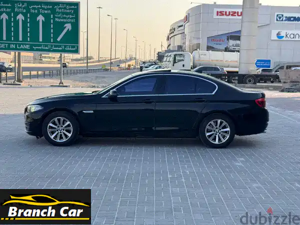 BMW 520i 2015 سوداء - فاخرة ومميزة بسعر مغرٍ!