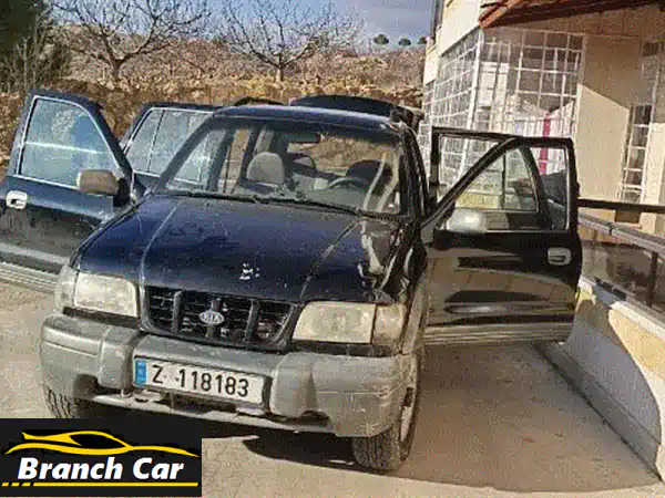 كيا سبورتاج 2000 مستعملة -  دفع رباعي يدوي! فرصة لا تُفوّت!