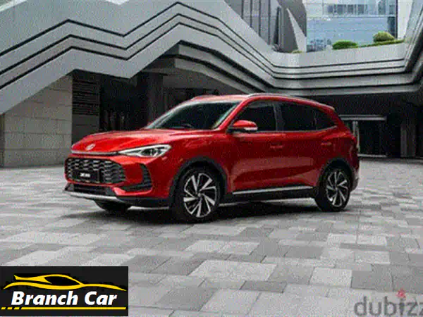 MG ZS الجديدة! أقساط شهرية تبدأ من 190 فقط!  (وسائد هوائية، لون أحمر)
