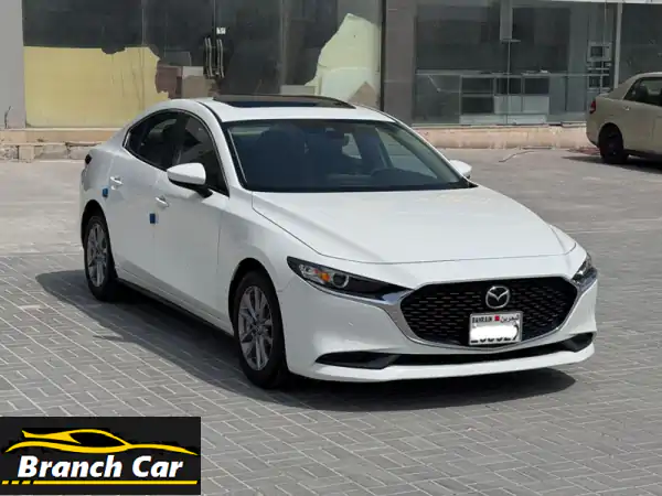مازدا 3 2020 بيضاء - أنيقة، كاملة المواصفات، وسعر...