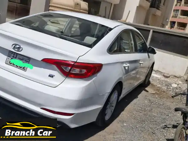 هيونداي سوناتا 2016 بيضاء - بحالة ممتازة وعائلية -...