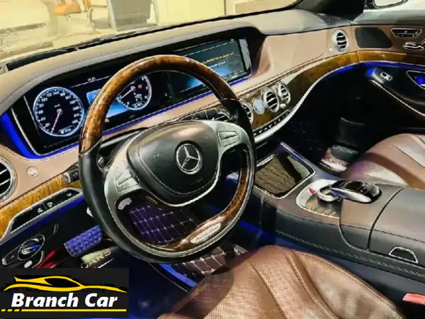 ميرسيدس AMG S400 2015 -  فخامة ألمانية بلمسة رياضية!  (عداد 95,000 كم فقط)