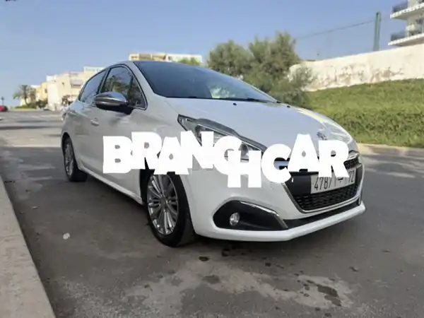 بيجو 208 ديزل يدويّة 2017 - فرصة رائعة في الرباط!