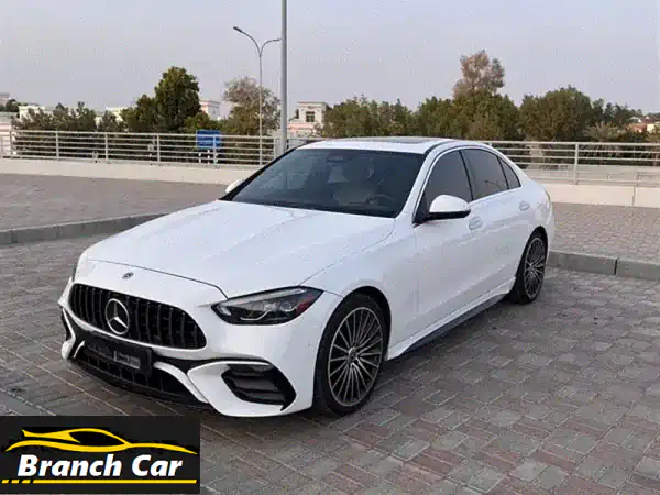 مرسيدس C300 موديل 2024 - فخامة وأداء استثنائي بسعر مميز!